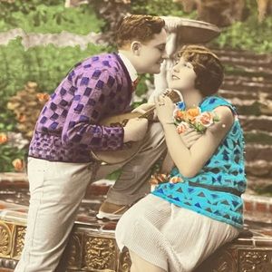 RARE VINTAGE 20th Century Postcard 1928 France